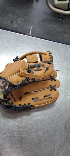 Used Franklin 9.5 BB/SB Glove RH Throw Brown 9 1/2" 11497-C000155241