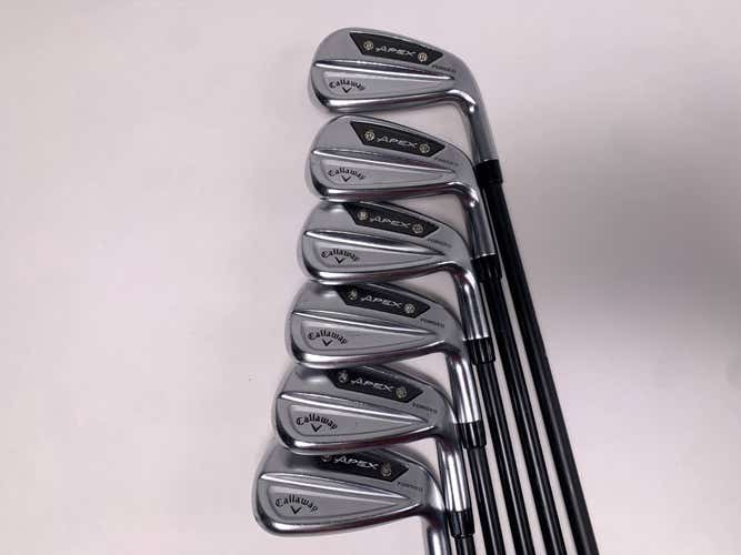 Callaway Apex Ai300  Iron Set 6-PW+GW Fujikura Axiom R2 Velocore 75g Senior RH