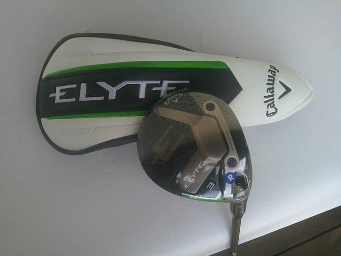 Callaway ELYTE 15* 3-Wood w/ CYPHER 50g 5.5 Regular Flex Shaft