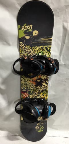 115 Snowjam Riot Snowboard w/ bindings