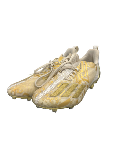 Used Adidas Adult FB Cleats White Senior 8.5 11682-S000127185