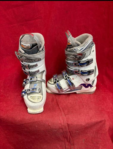 Two pair Ski Boots Mondo 26 & 26.5 Unisex Salomon Ski Boots & 24/24.5.