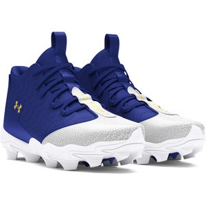 new youth 2 Under Armour Harper 9 Mid rubber molded/RM Jr Baseball Cleats BSBL