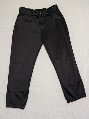 Black Large Youth Wilson Baseball Pants (Used)
