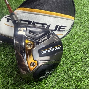 Callaway Rogue -ST- MAX - 5 Wood 18* - Graphite - NVS Aldila 55 - A Flex - RH + COVER