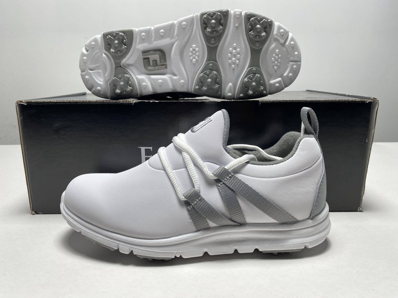 FootJoy Junior Golf Shoes White SZ 4 ( 48209) NEW
