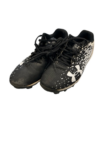 Used Under Armour CLEATS BB/SB Cleats Black Junior 04.5 11682-S000127039