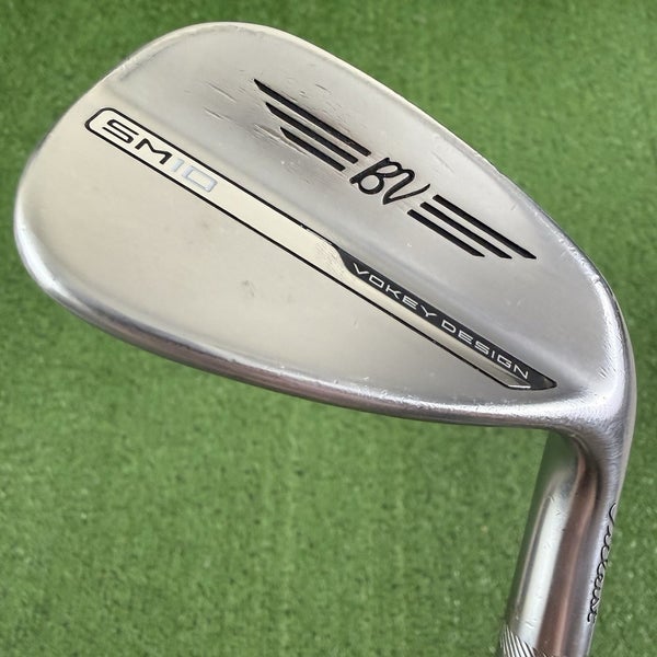Titleist Vokey SM10 Chrome Wedge 48 10F F Grind Dynamic Gold Tour Issue X100
