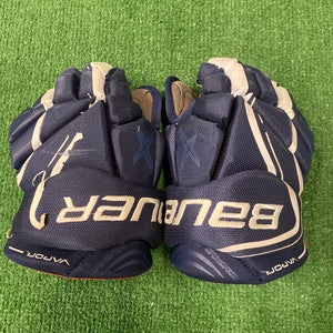 Blue Junior Bauer Vapor X800 Lite Gloves 11"