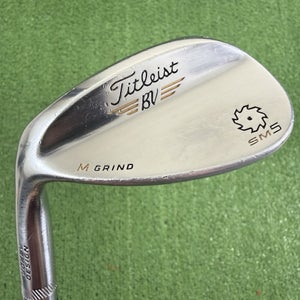 Titleist Vokey SM5 Lob Wedge 58 08 M Grind Steel Left Handed 35”