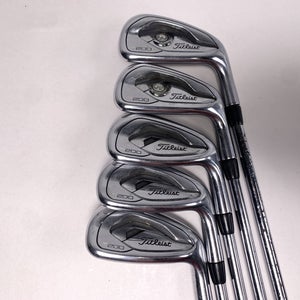 Titleist T200 Iron Set 6-PW True Temper AMT Black S300 Stiff RH Midsize Grips