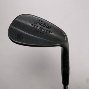 Titleist Vokey SM7 Jet Black Gap Wedge GW 50* 12 Bounce F-Grind Wedge RH +1/2''