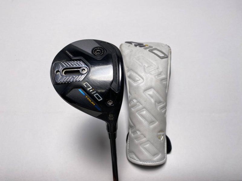 TaylorMade Qi10 Tour 5 Fairway Wood 18* Fujikura Ventus Blue TR 6-S Stiff RH HC