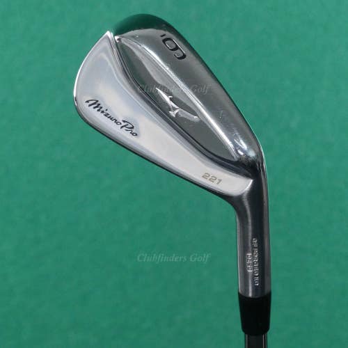 Mizuno Pro 221 Forged Single 6 Iron KBS Tour 120 Steel Stiff