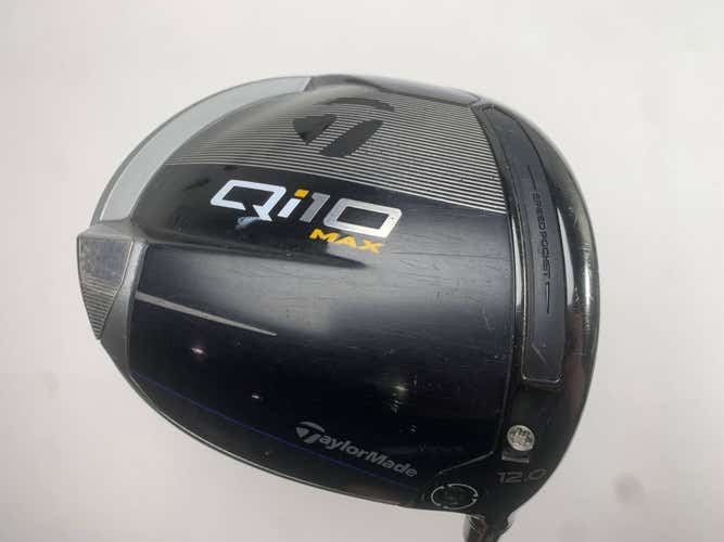 TaylorMade Qi10 MAX Driver 12* Fujikura Speeder NX 50g Stiff Graphite Mens RH