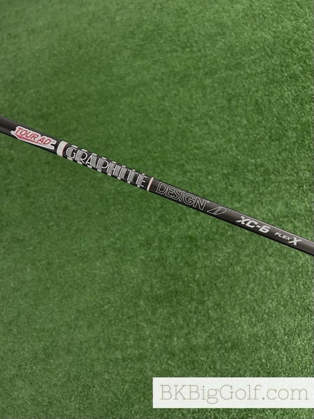 Tour AD Graphite Design XC-6 Flex X Extra Stiff Driver Shaft / Taylormade Tip