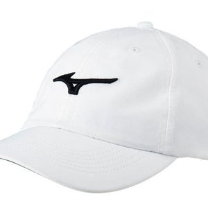 Mizuno Tour Adjustable Golf Hat White One Size Fits Most NEW