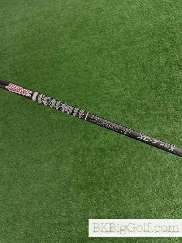 Tour AD Graphite Design XC-7 Flex X Extra Stiff Driver Shaft / Taylormade Tip