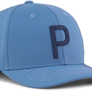 PUMA Heritage "P" Adjustable Snapback Golf Hat Cap One Size Choose Color NEW!