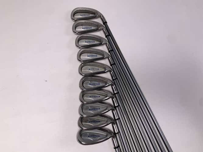 Callaway X-14 Iron Set 3-AW Steelhead X-14 Gems Regular Graphite Mens RH