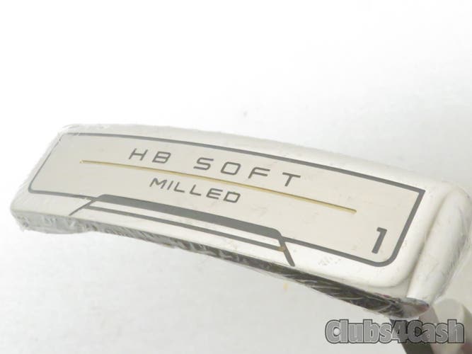 Cleveland HB Soft Milled 1 Putter Plumbers Neck UST ALL-IN  35"  NO Cover  NEW