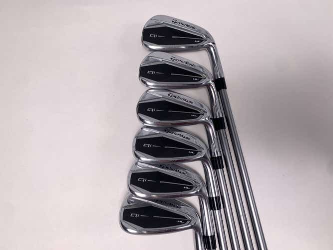 TaylorMade Qi Iron Set 6-PW+GW Fujikura Speeder NX 50g Senior Graphite Mens RH
