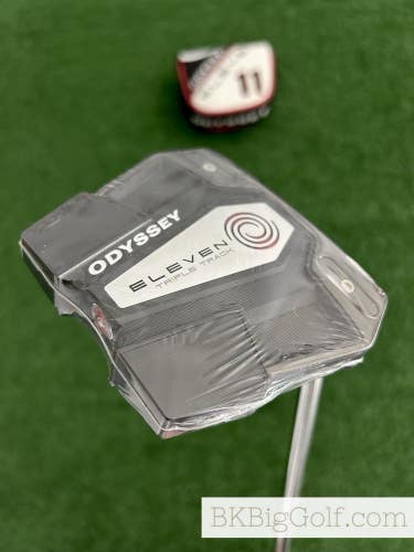 NEW Odyssey Eleven Triple Track 34 Putter w Headcover
