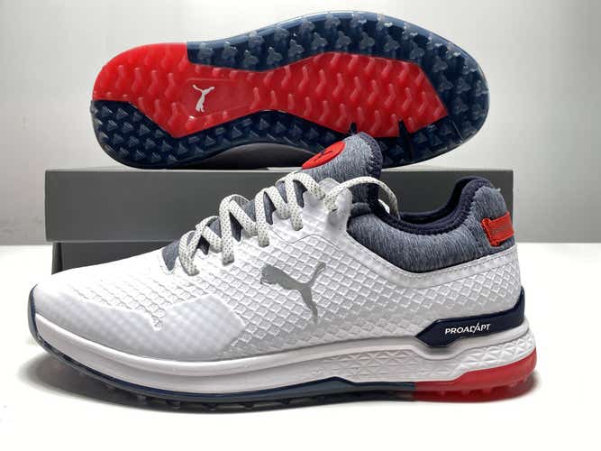 Puma Proadapt Alphacat Golf Shoes White Men's SZ 11 (195695-03)