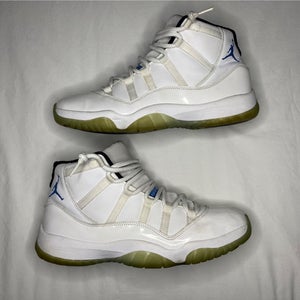 Nike Air Jordan XI 11 Retro Legend Blue 2014 Mens Size 11 UNC Shoes 378037-117