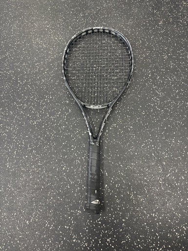 Used Prince BLACK BLACK 100 Adult Tennis Racquet Black 4 1/2" 11849-S000036541