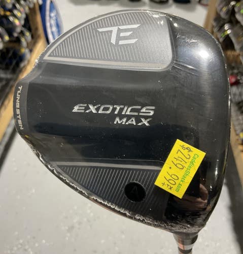Tour Edge EXOTICS MAX 21° #7 Fairway Wood 41.5" FUJIKURA VENTUS White 5-A Senior