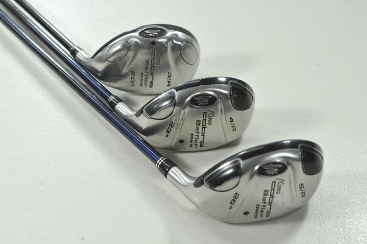 Cobra Baffler DWS 3, 4, 5 Hybrid Set Regular Flex Right Graphite # 210918