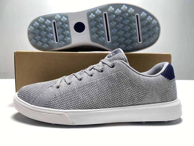 Peter Millar Drift Hybrid Course Golf Shoes Grey Men's SZ 10.5 NEW