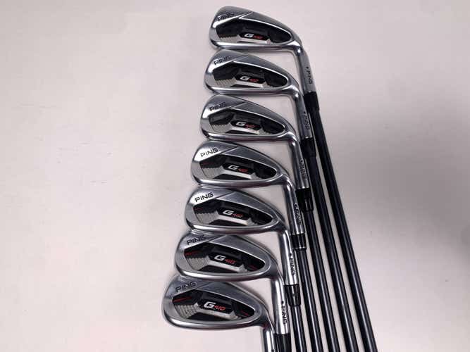 Ping G410 Iron Set 5-PW+GW Black Dot Alta CB AWT Regular Graphite Mens RH