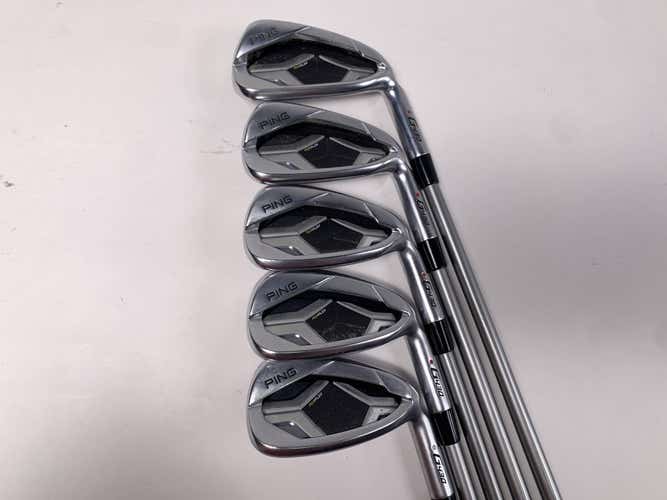 Ping G430 Iron Set 6-PW Red Dot 1* Flat Alta Quick 35g Senior Graphite Mens RH