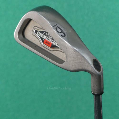 Callaway Big Bertha 1996 Single 6 Iron Precision Rifle FCM 5.0 Steel Regular