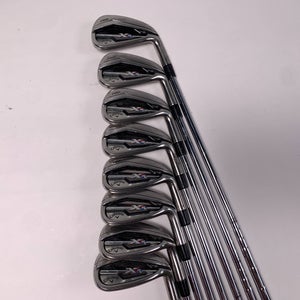 Callaway XR Pro Iron Set 4-PW+AW True Temper XP S300 95g Stiff Steel Mens RH