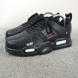 Xidiso Mens 39 EU Running Shoes Low Top Trainers Black Sneakers 6.5-7 US