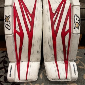 33" + 1" Senior Brian's GNETiK 8.0 Goalie Leg Pads (Used)
