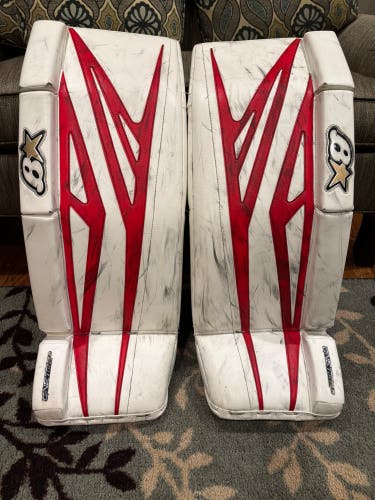 33" + 1" Senior Brian's GNETiK 8.0 Goalie Leg Pads (Used)