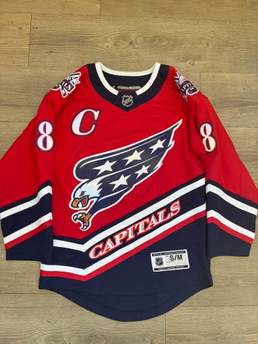 Washington Capital Alex Ovechkin Reverse Retro Jersey - Youth Small