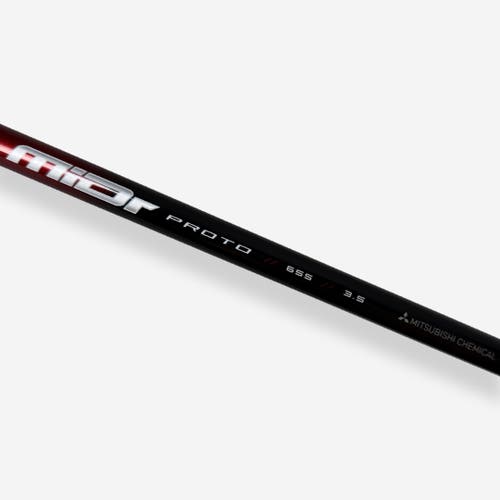 Mitsubishi Chemical MiDr Proto Stiff Flex Driver Shaft Taylormade Adapter 42.5”