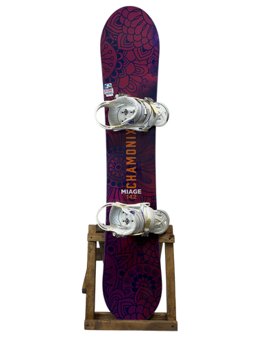 142cm Chamonix Miage Snowboard W/ Burton Citizen Bindings