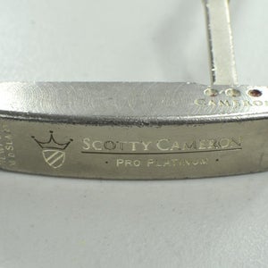 Titleist 1999 Scotty Cameron Pro Platinum Newport Mid Slant 35" Putter  # 210538