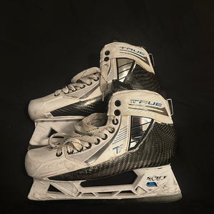 True TF Custom Pro Hockey Goalie Skates Regular Width 9.5 (Used)