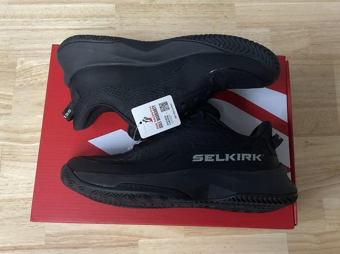 Selkirk Mens Court Strike Pro Black Pickleball Shoes Size 12