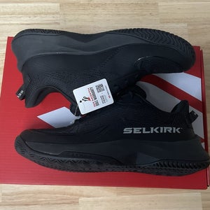 Selkirk Mens Court Strike Pro Black Pickleball Shoes Size 12.5
