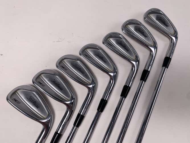 Titleist 716 CB Iron Set 4-PW True Temper Dynamic Gold S300 Stiff Steel Mens RH