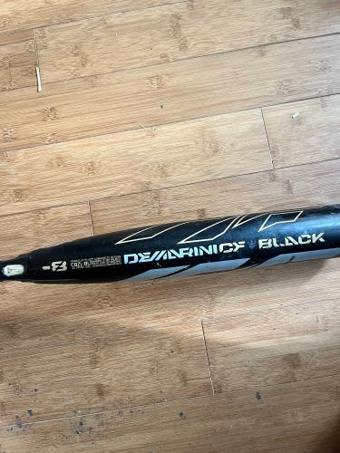 2019 DeMarini CF Zen Black Composite USSSA Certified Bat (-8) 23 oz 31" (Used)