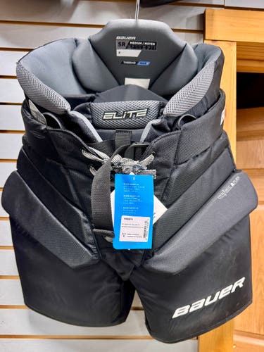 Senior Medium 2023 Bauer Elite Hockey Goalie Pants (New)
